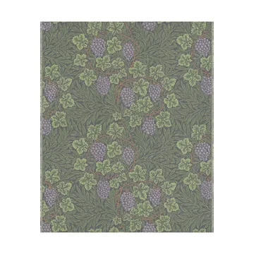 Vine plaid 140x170 cm - Grøn - Ekelund Linneväveri