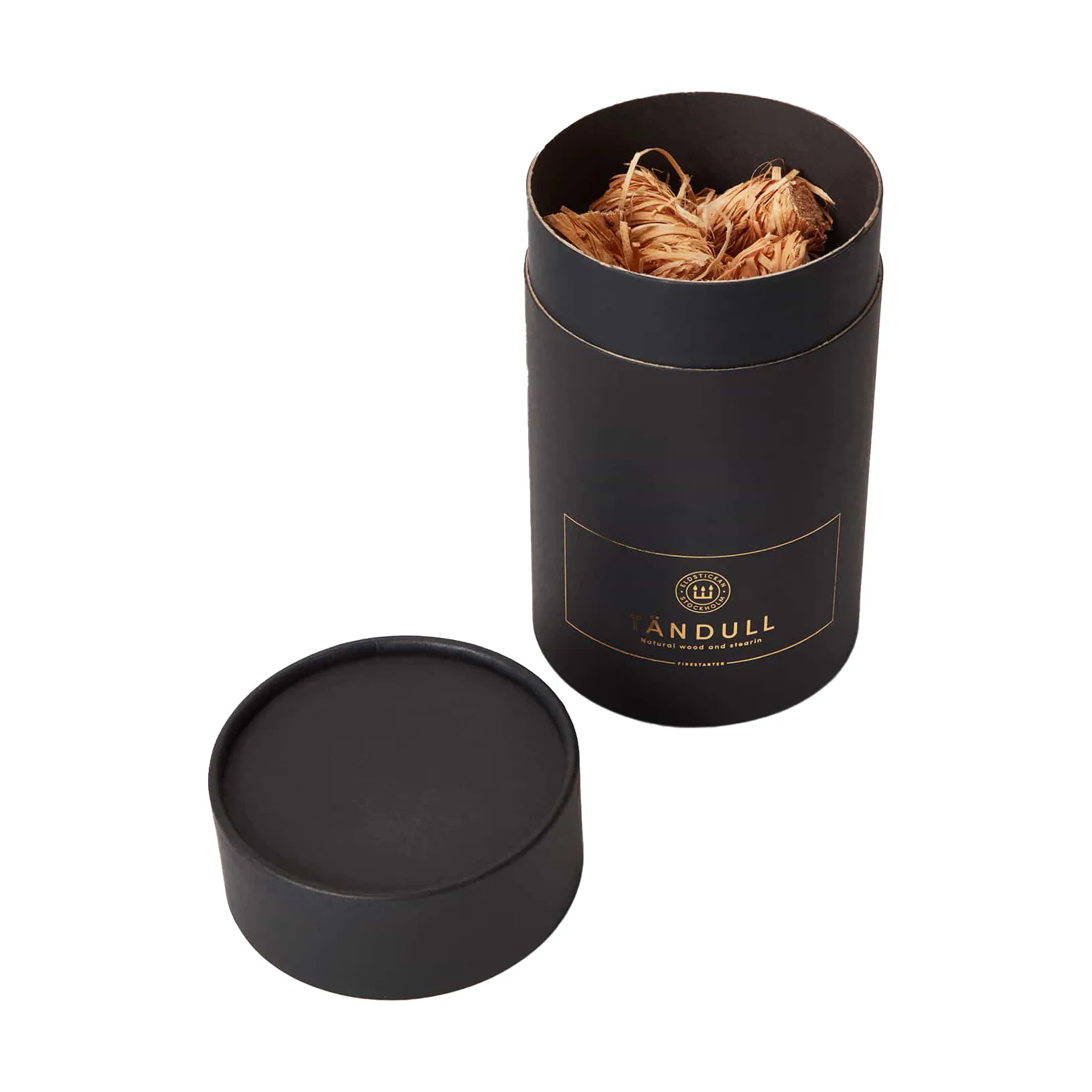 Eldstickan tændull rund, Sort Eldstickan