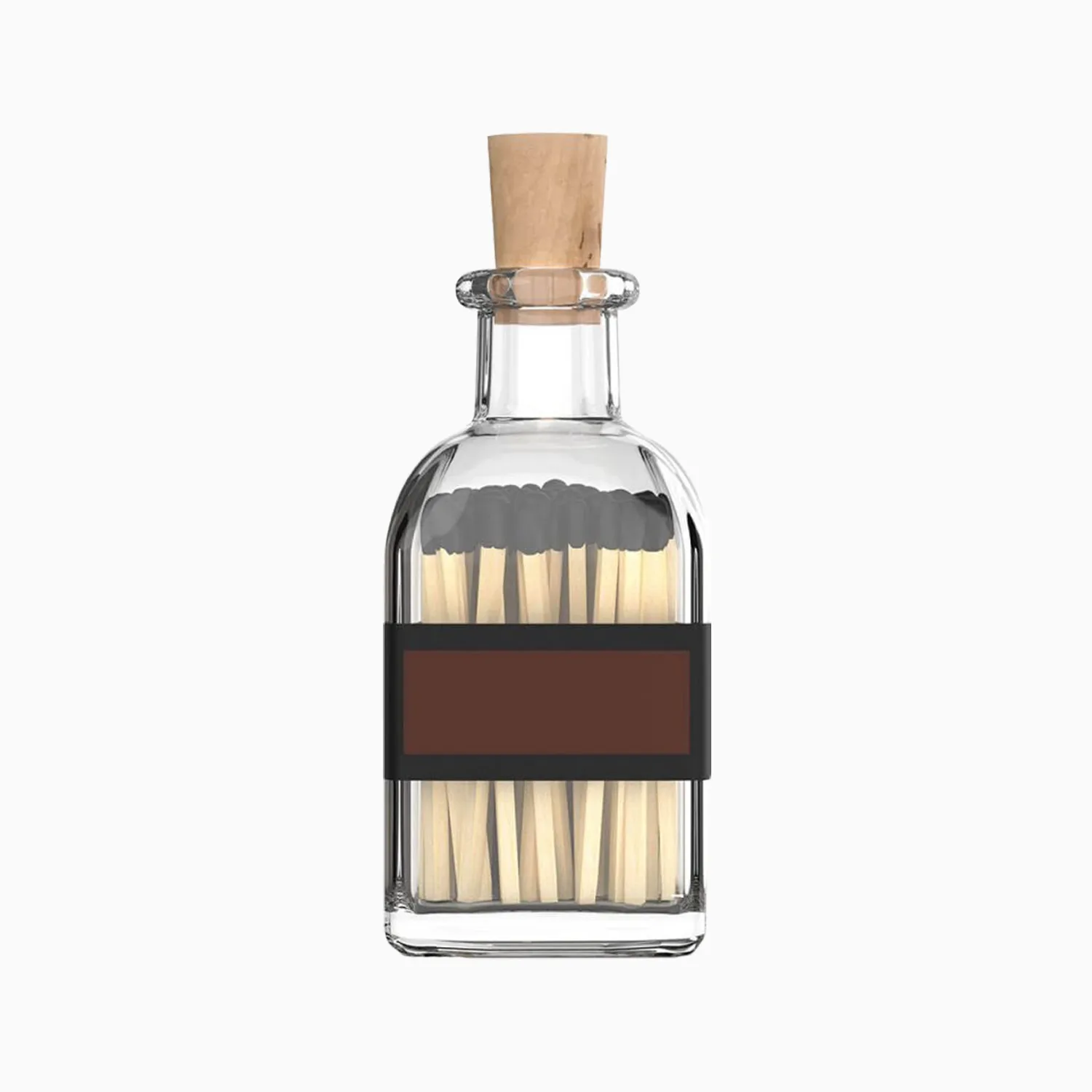 Lille eldstickan tændstikæske med 60 tændstikker, Lille sort Eldstickan