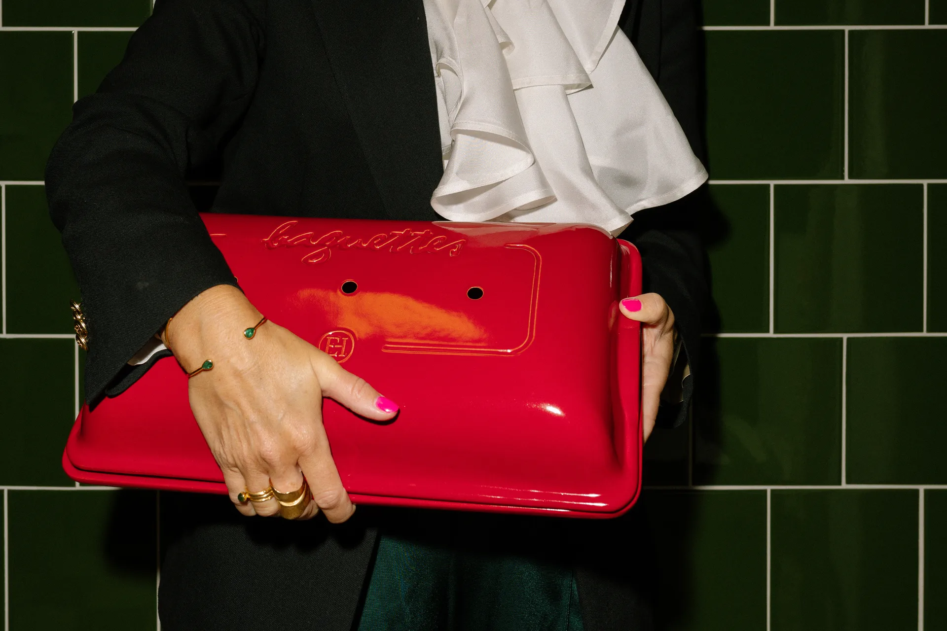 Emile Henry baguetteform, Rød Emile Henry