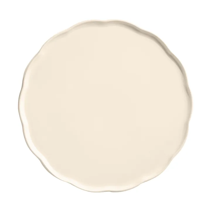 Emile Henry Madeleine serveringsfad - Cream, rund - Emile Henry