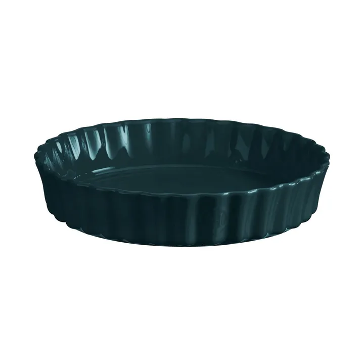 Emile Henry tærteform Ø28 cm - Petrol - Emile Henry