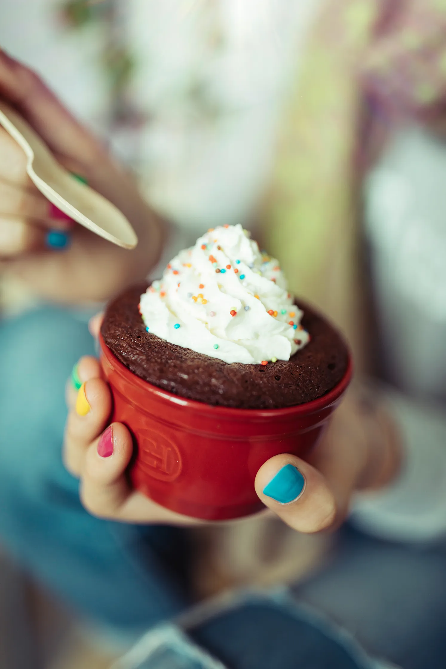 Ramekin form N°8, Rød Emile Henry