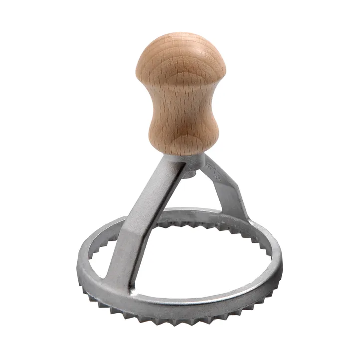 Eppicotispai raviolistans - Aluminium, bøg, rund, Ø8 cm - Eppicotispai