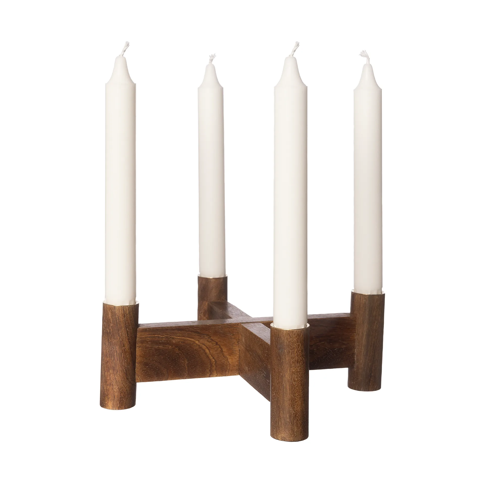 Ernst adventsstage Ø22x8 cm, Mørkebrun ERNST