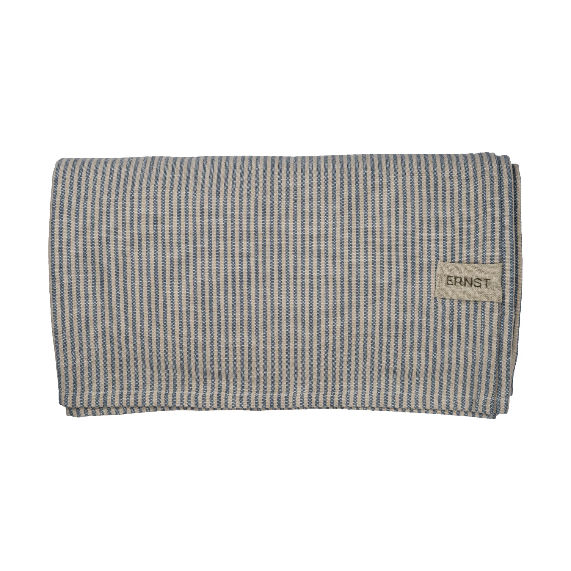 Ernst borddug smalle striber 145x300 cm, Blå-hvid ERNST