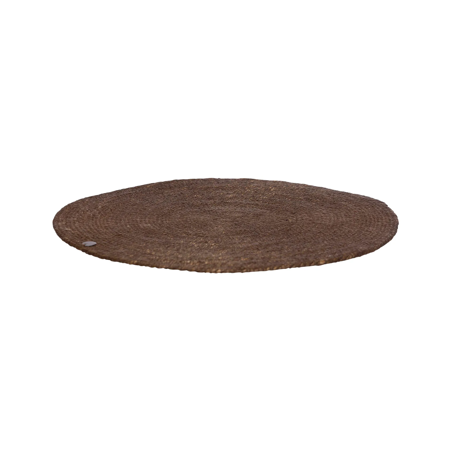 Ernst dækkeserviet jute Ø33 cm, Mørkebrun ERNST