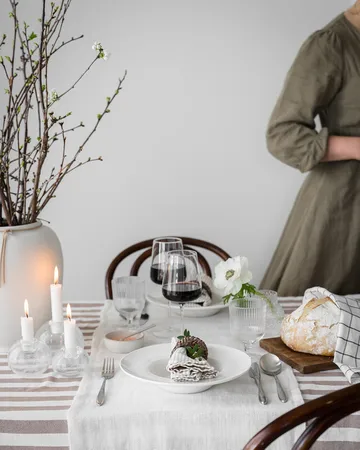 Ernst dyb tallerken Ø25 cm - Vanilje - ERNST