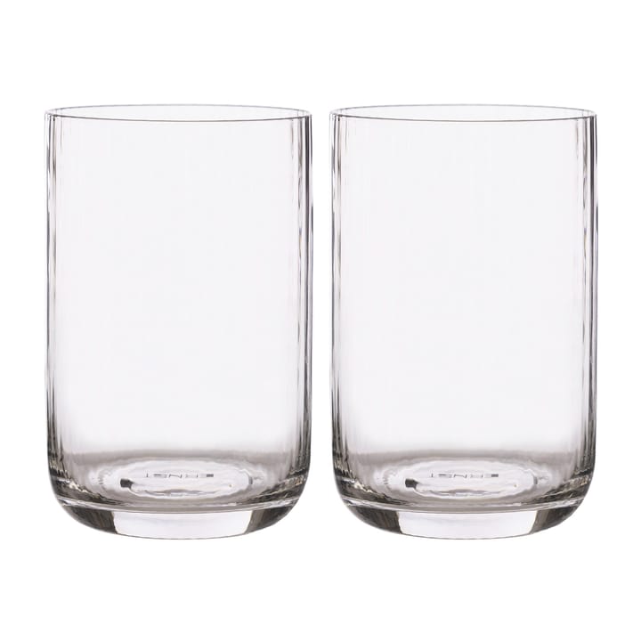 Ernst glas riflede 2-pak, 50 cl ERNST