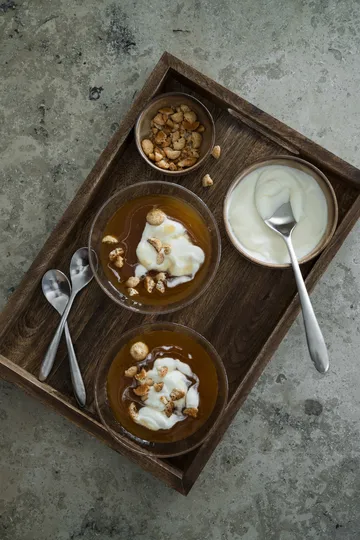 Ernst glasskål riflet Ø13 cm - Klar - ERNST