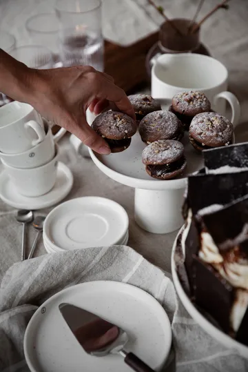 Ernst kaffekop med underkop 20 cl - Vanilje - ERNST