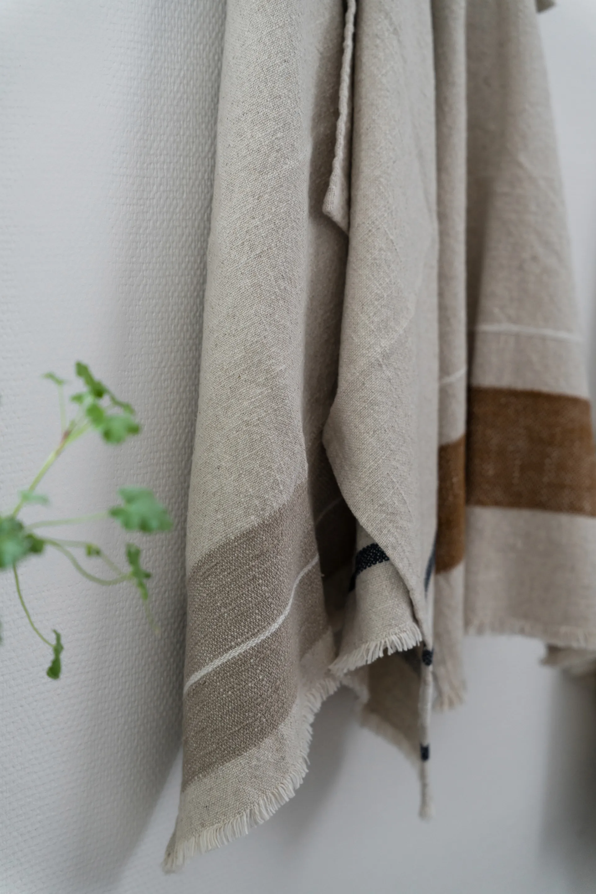 Ernst køkkenhåndklæde, Natur-karamel-hvid, 47x70 cm ERNST