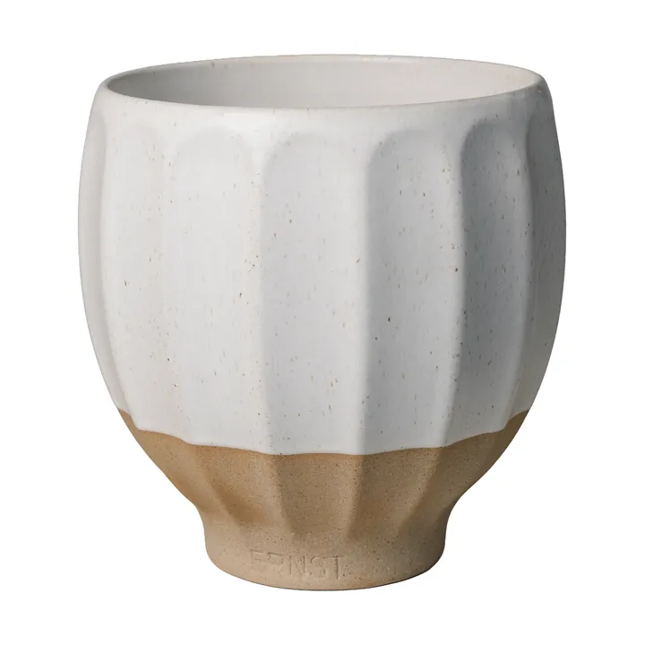 Ernst krukke - Hvid-natur, Ø18x18 cm - ERNST