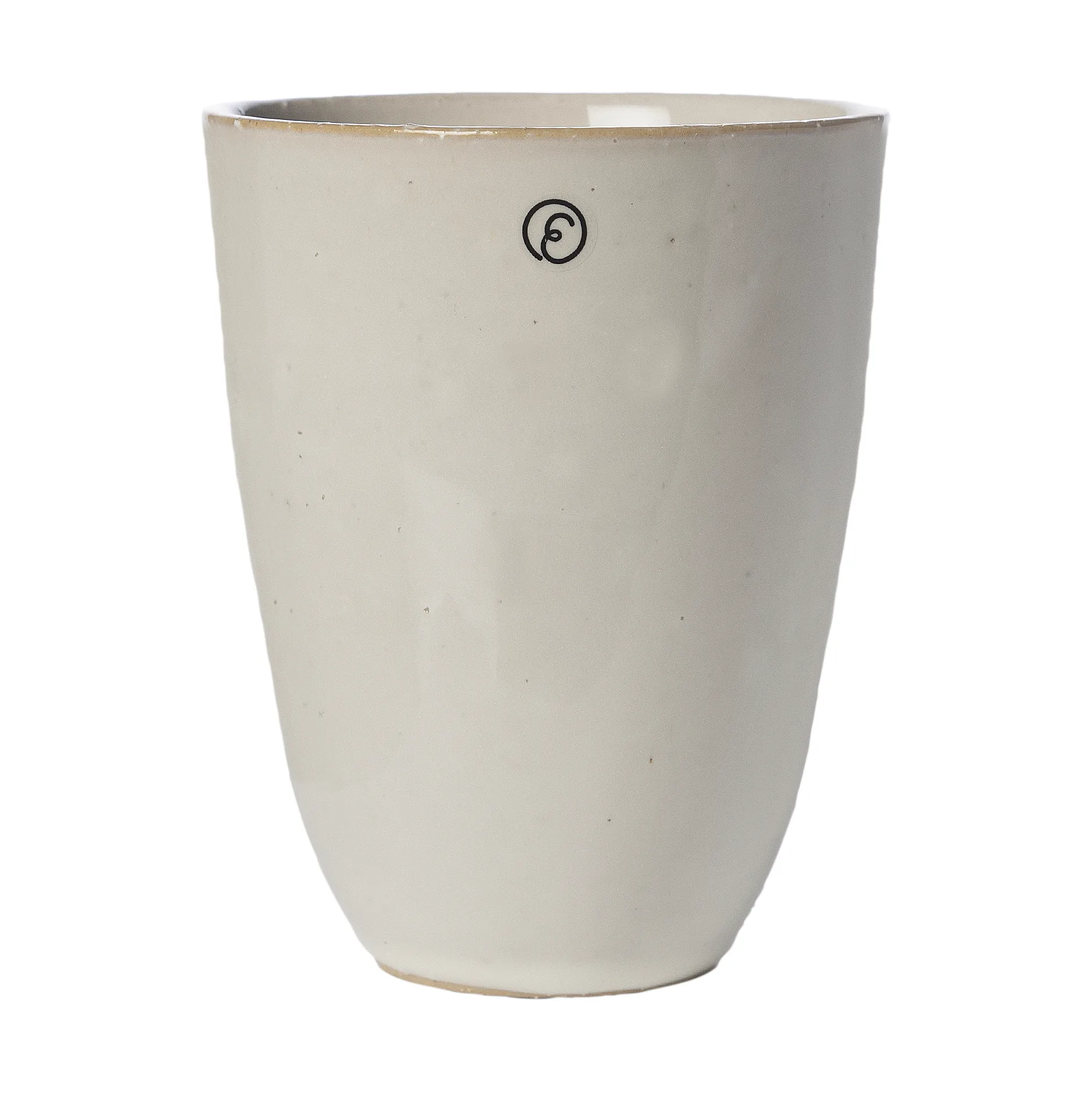 Ernst krus uden hank 11,5 cm, Naturhvid ERNST
