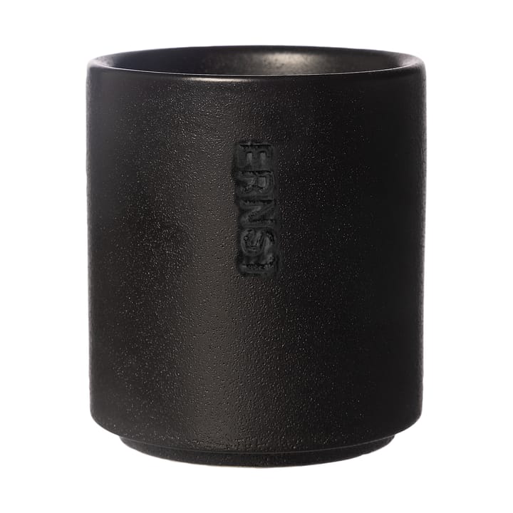 Ernst krus uden hank Ø7 cm - Sort - ERNST