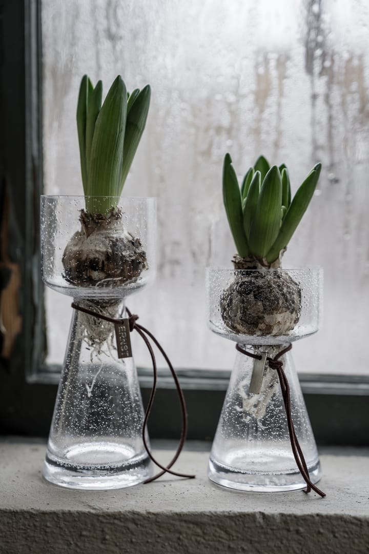 Ernst løgvase boblet glas, 20 cm ERNST