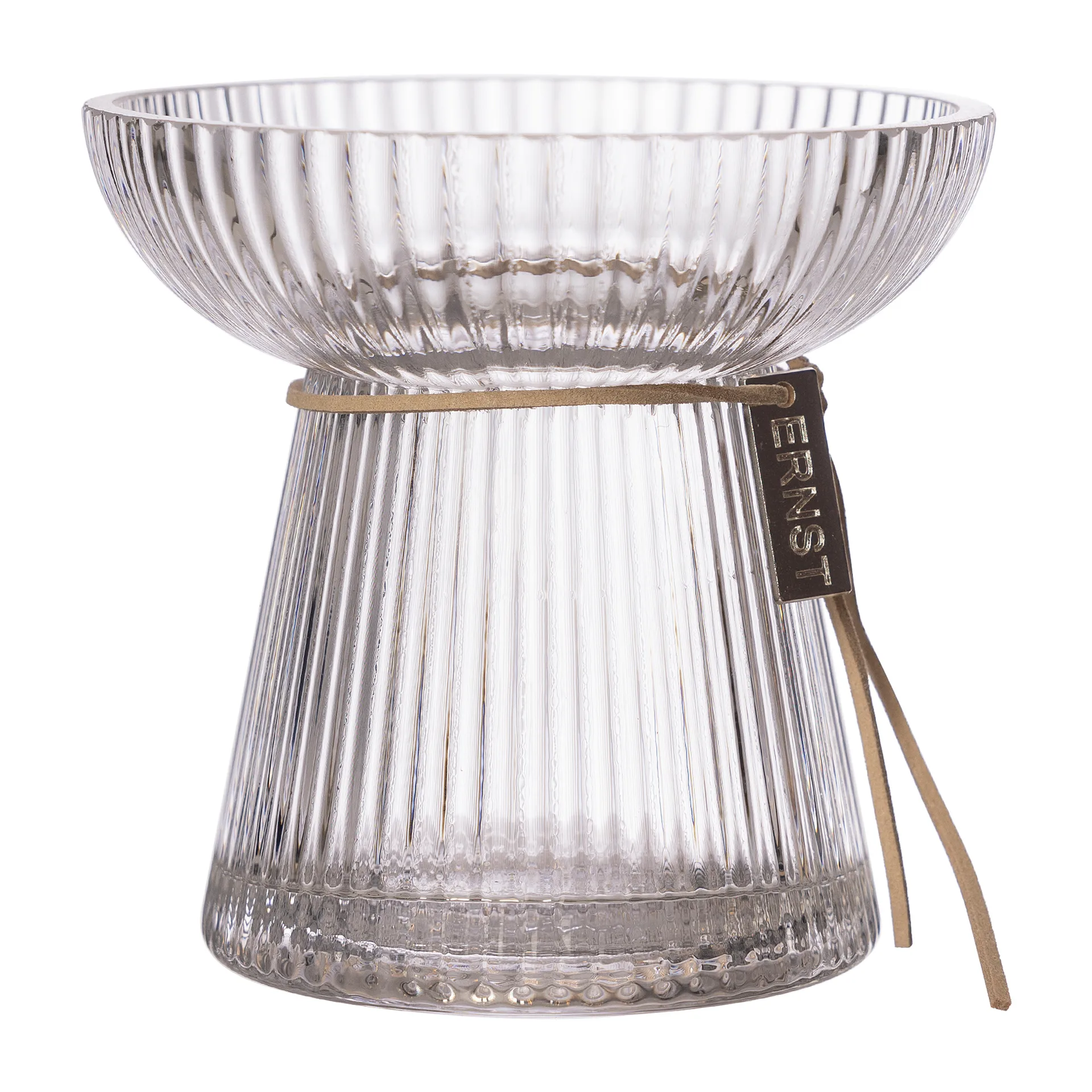 Ernst løgvase stribet, 11 cm ERNST