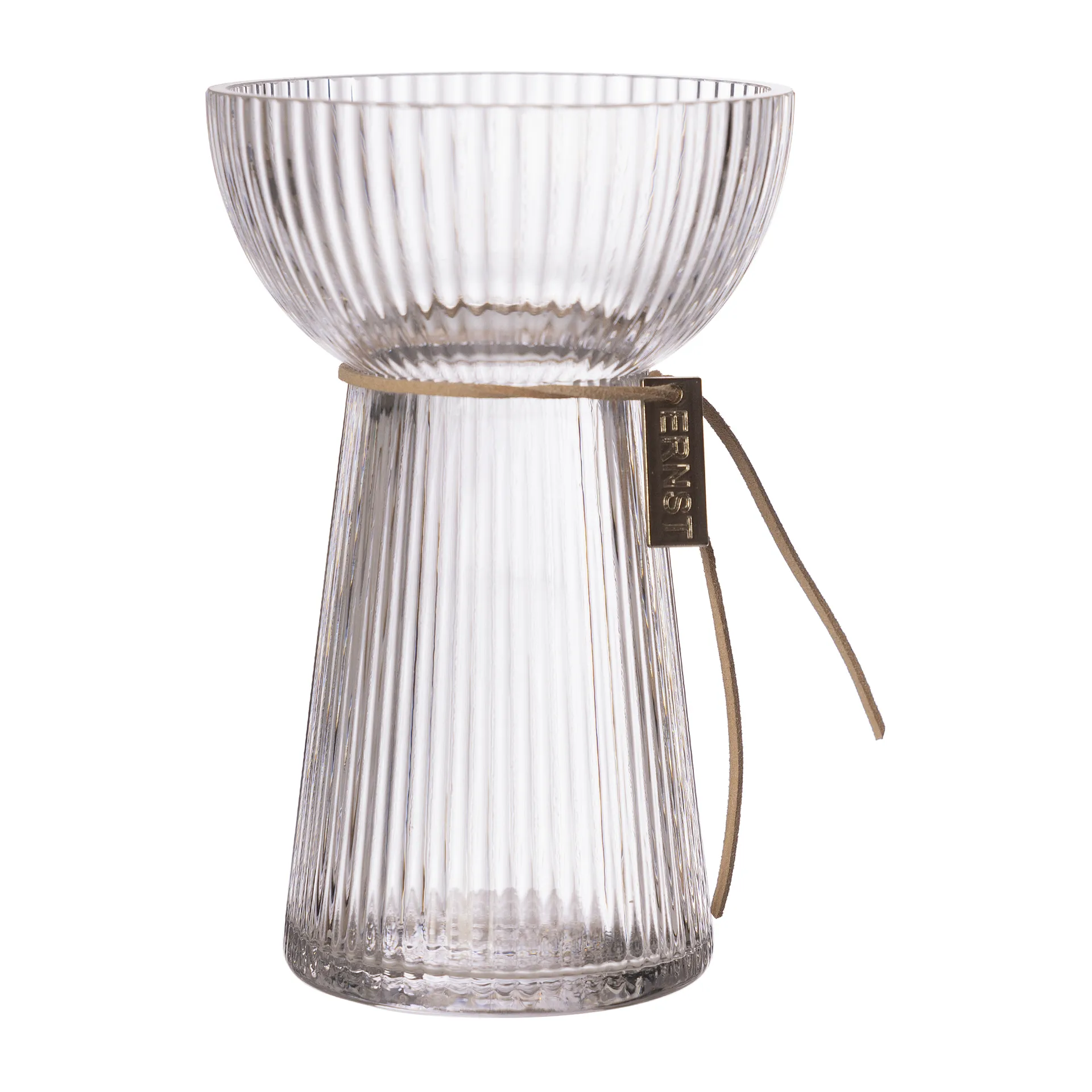 Ernst løgvase stribet, 15 cm ERNST