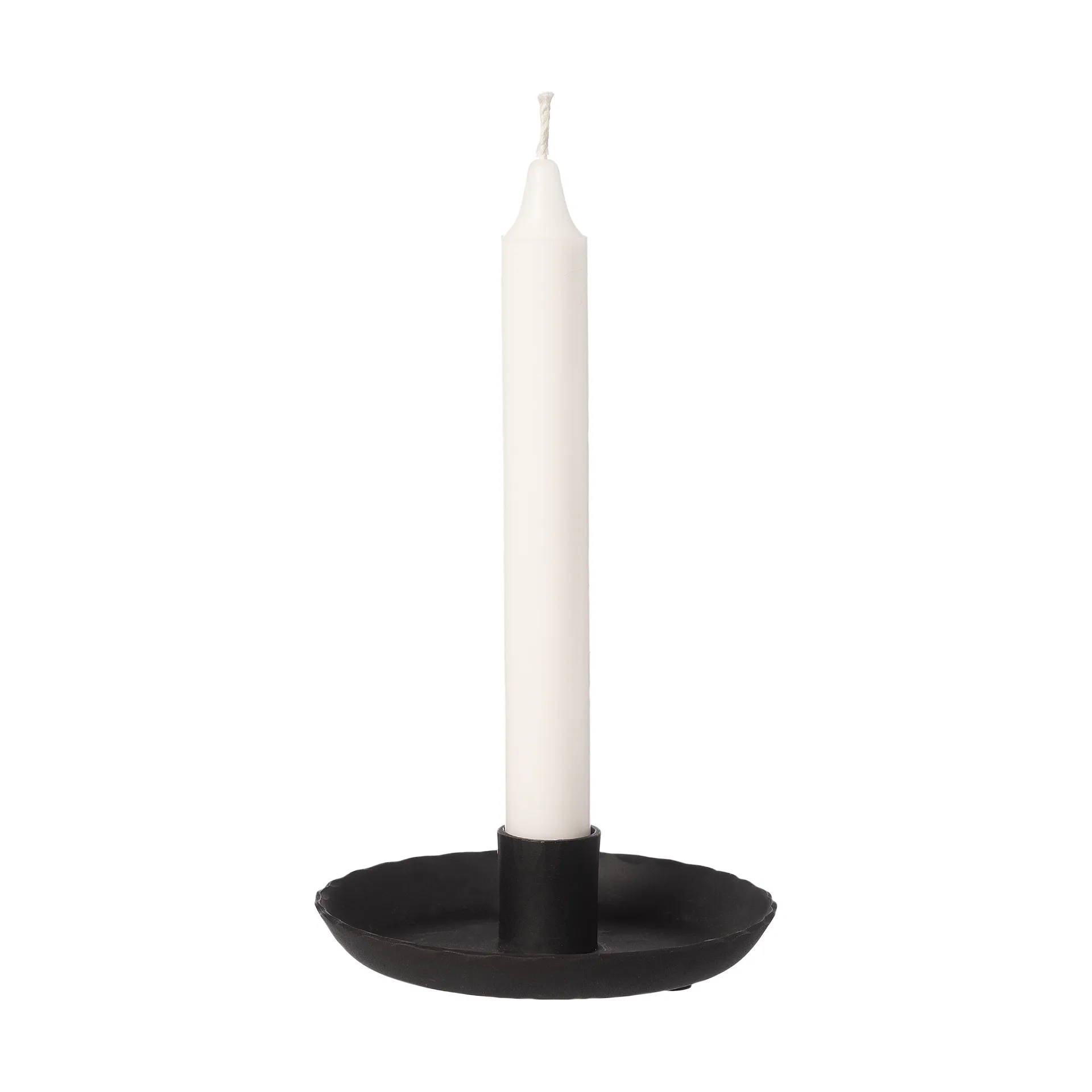 Ernst lysestage Ø12 cm, Sort ERNST