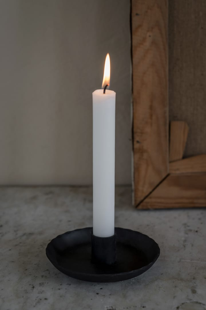 Ernst lysestage Ø12 cm, Sort ERNST