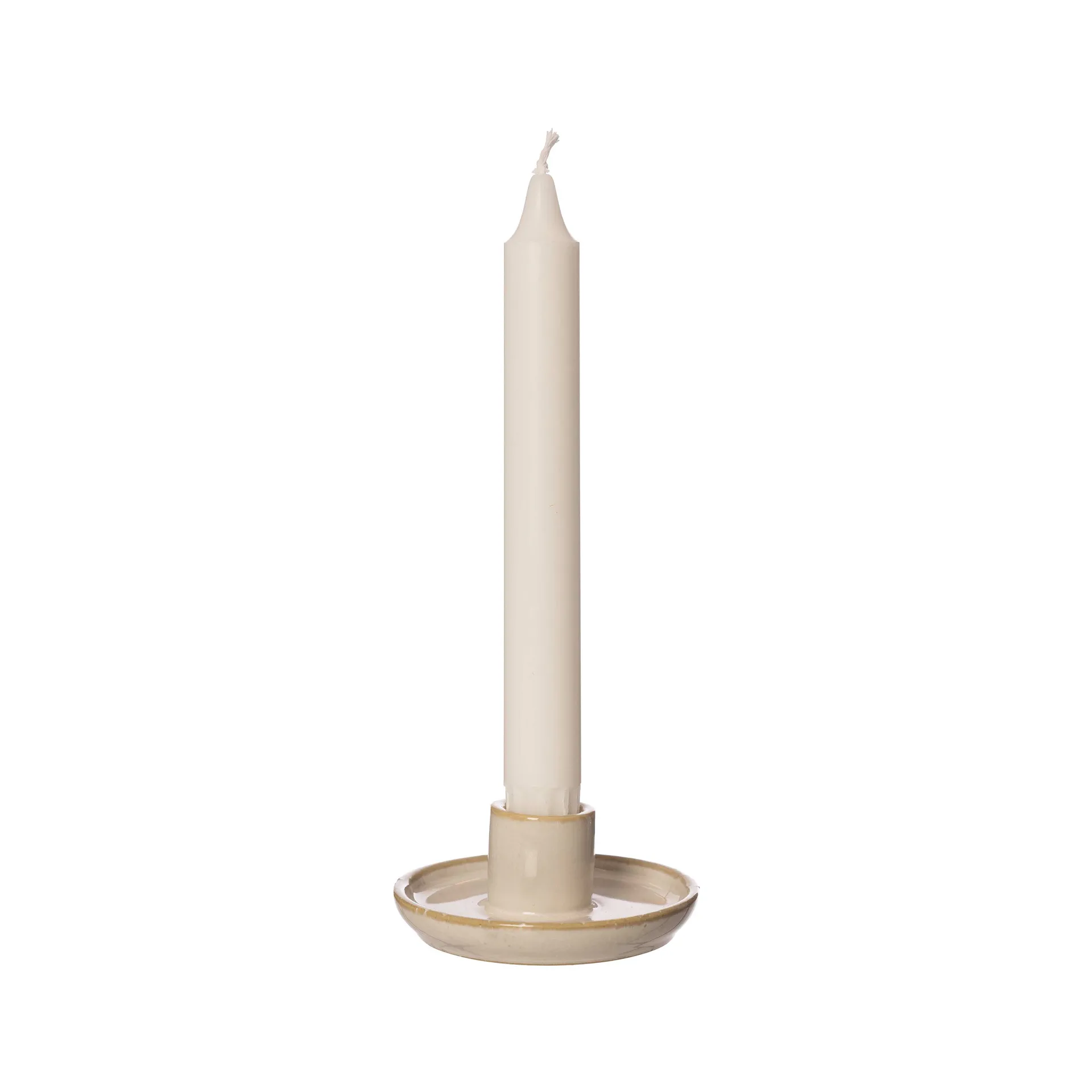 Ernst lysestage 3,5 cm, Beige ERNST
