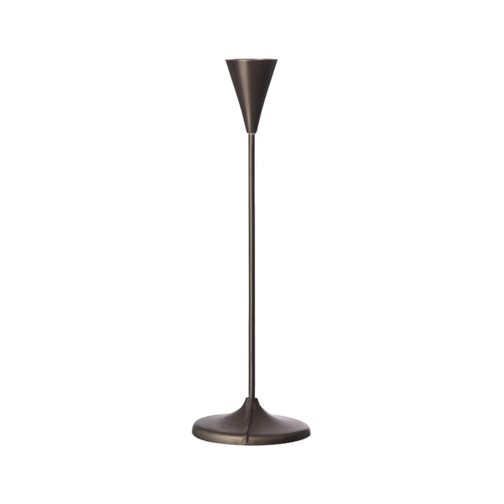 Ernst lysestage sort krom - 25 cm - ERNST