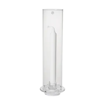 Ernst lyslygte til kronelys - Glas, Ø9x27,5 cm - ERNST