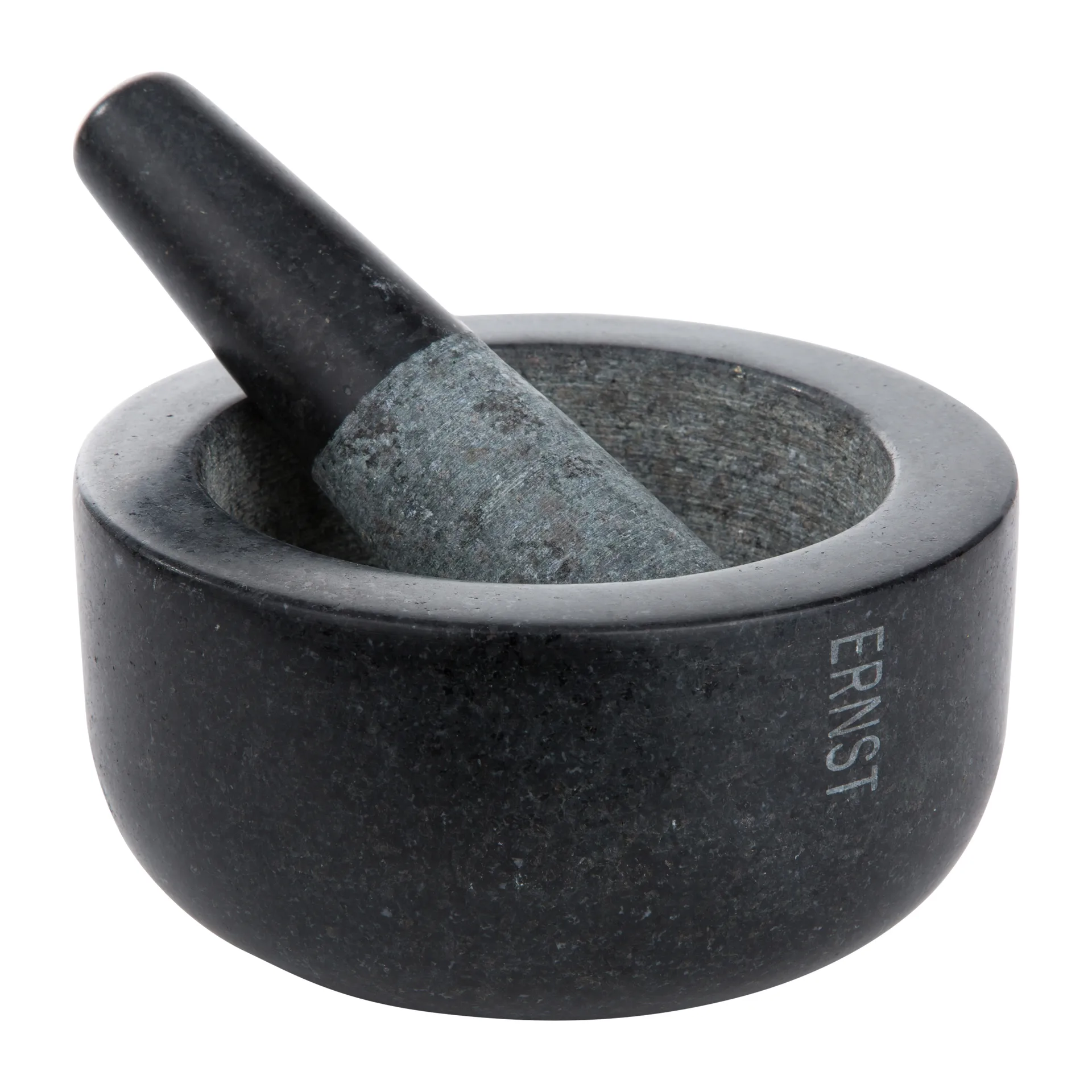 Ernst morter sort granit, Stor Ø14 cm ERNST