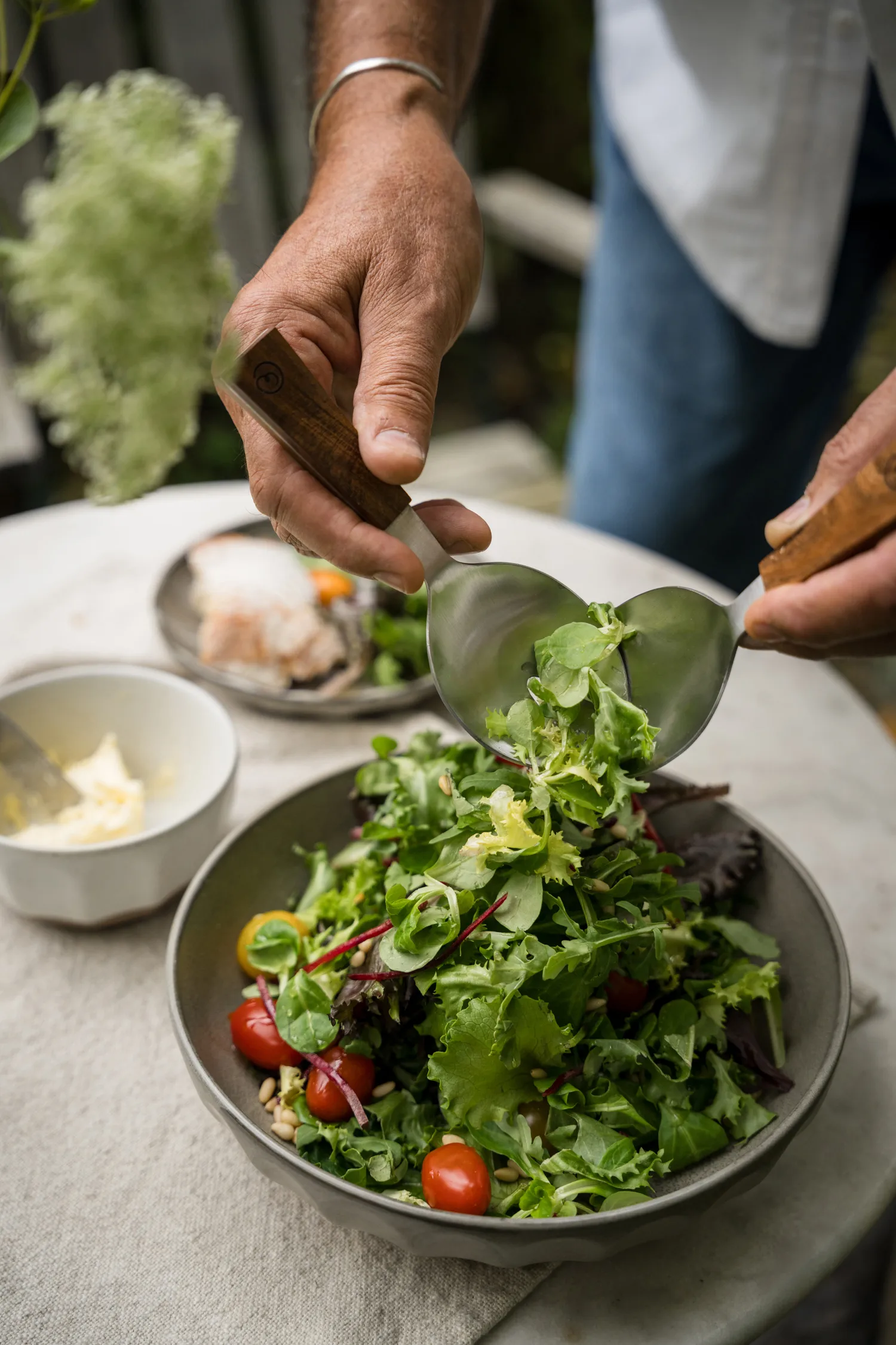 Ernst salatbestik 2 dele, Akacie, 18 cm ERNST