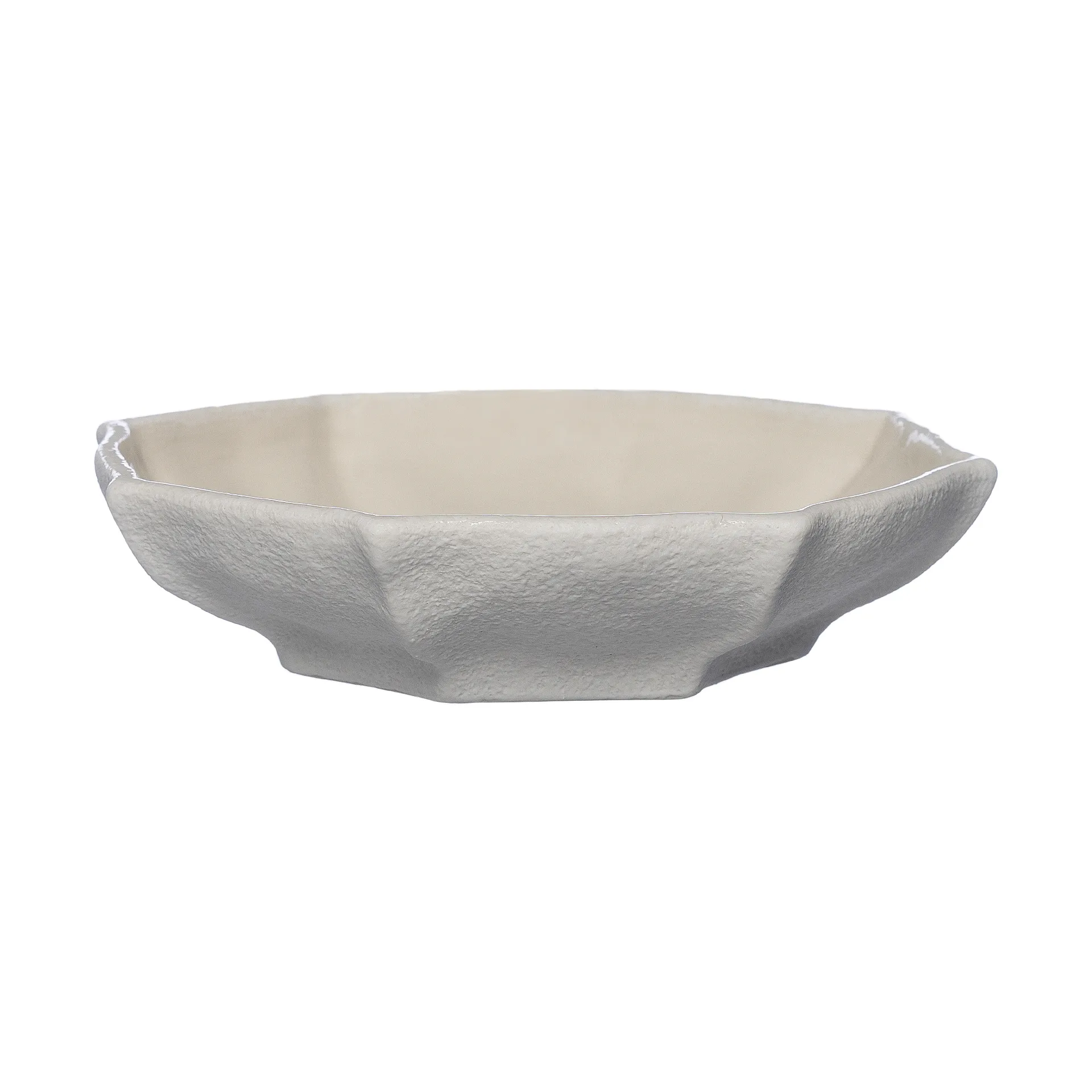 Ernst serveringsfad Ø17 cm, Naturhvid ERNST