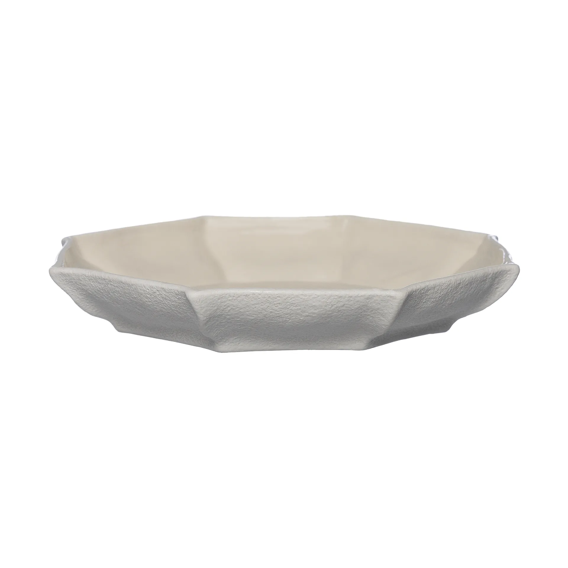 Ernst serveringsfad Ø27 cm, Naturhvid ERNST