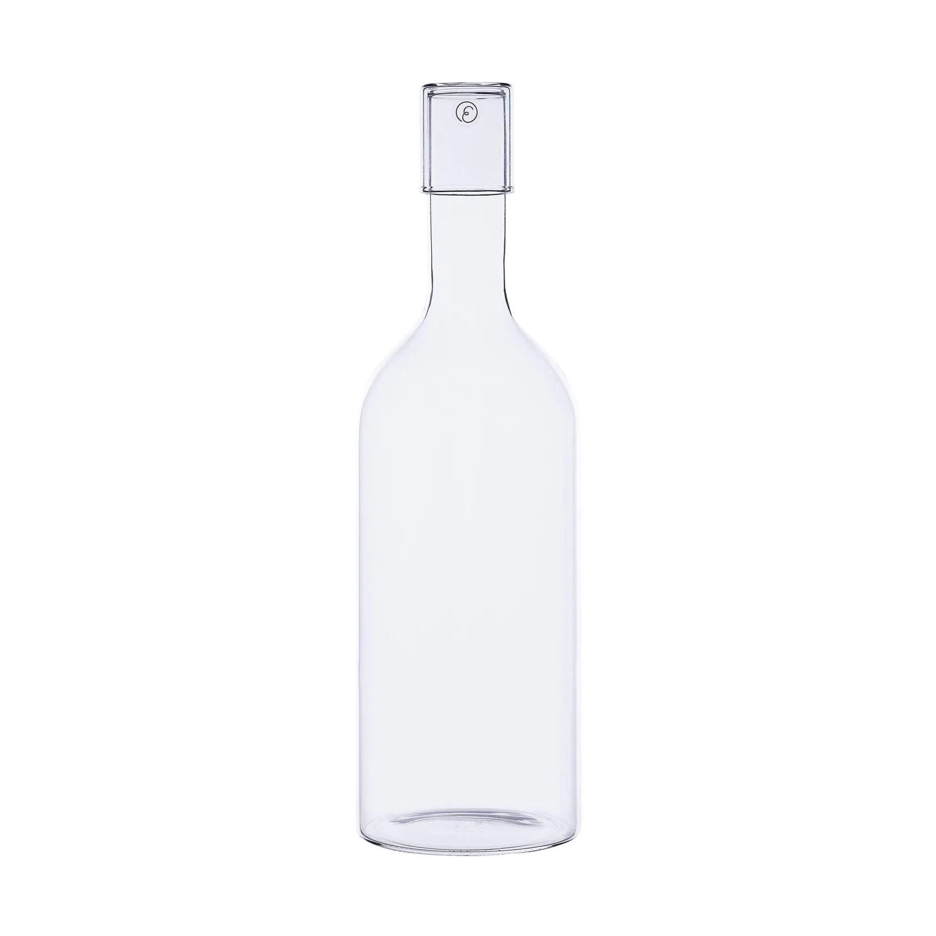 Ernst serveringsflaske med låg 1 l, Klar ERNST