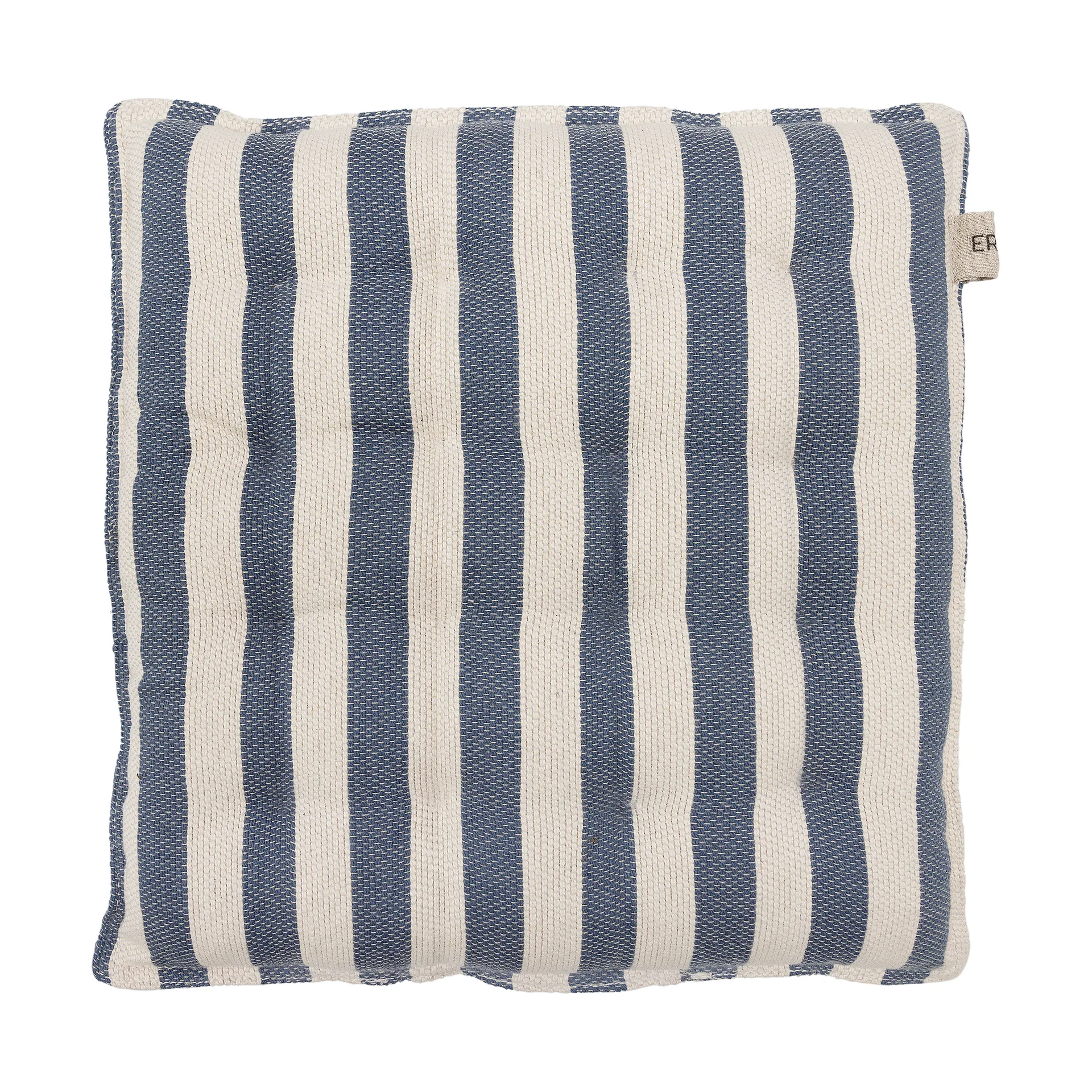 Ernst siddehynde 40x40 cm, Hvid-blå ERNST