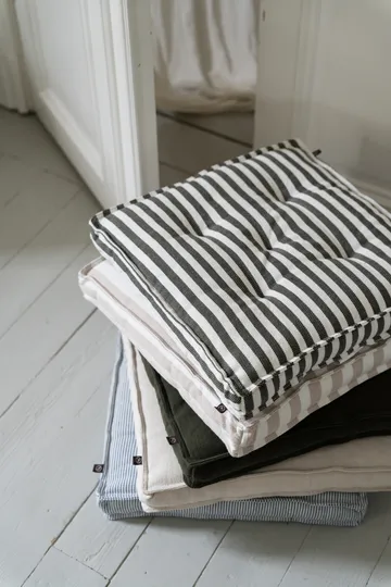 Ernst siddehynde 45x45 cm - Salvia-hvid - ERNST