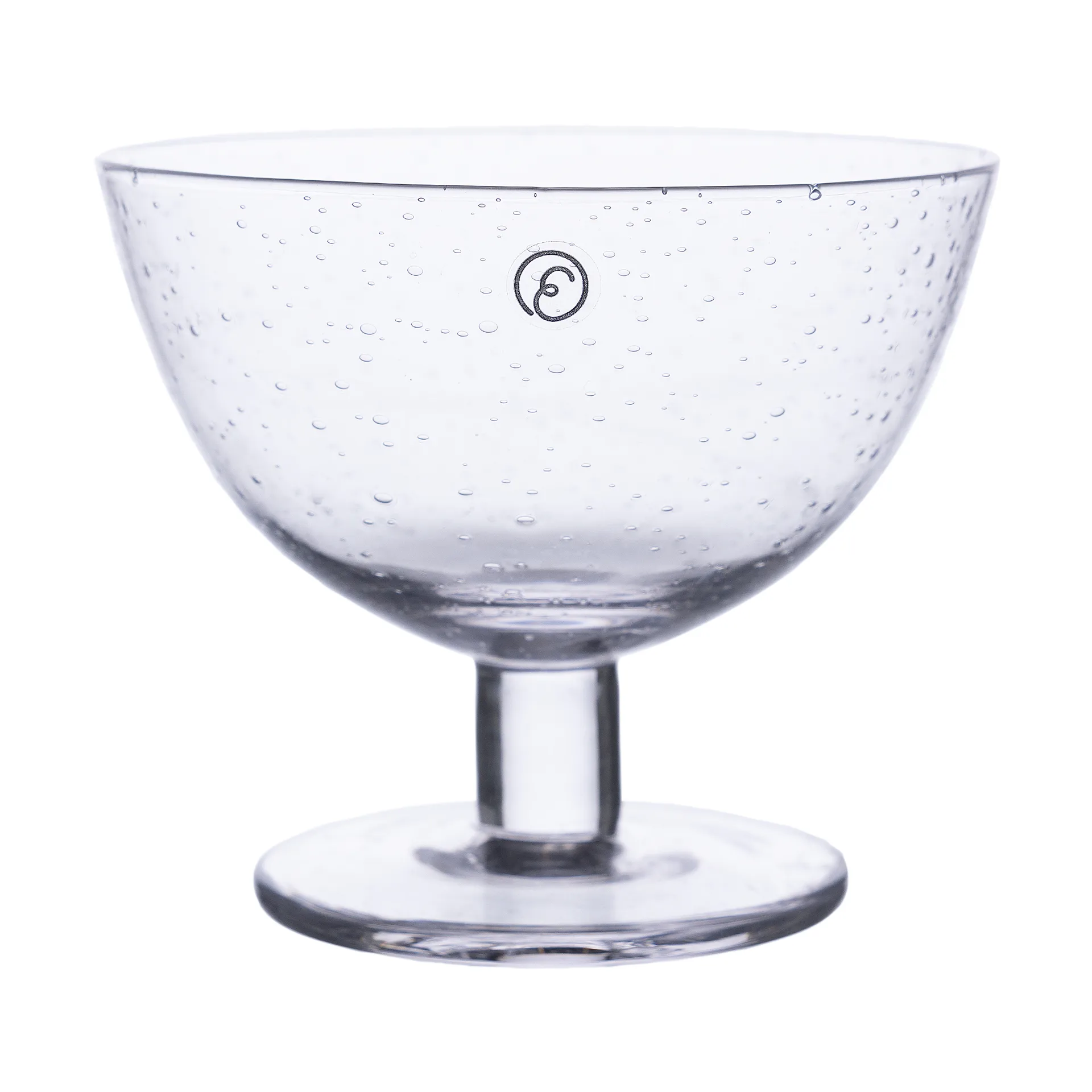 Ernst skål boblet glas 2-pak, Klar ERNST