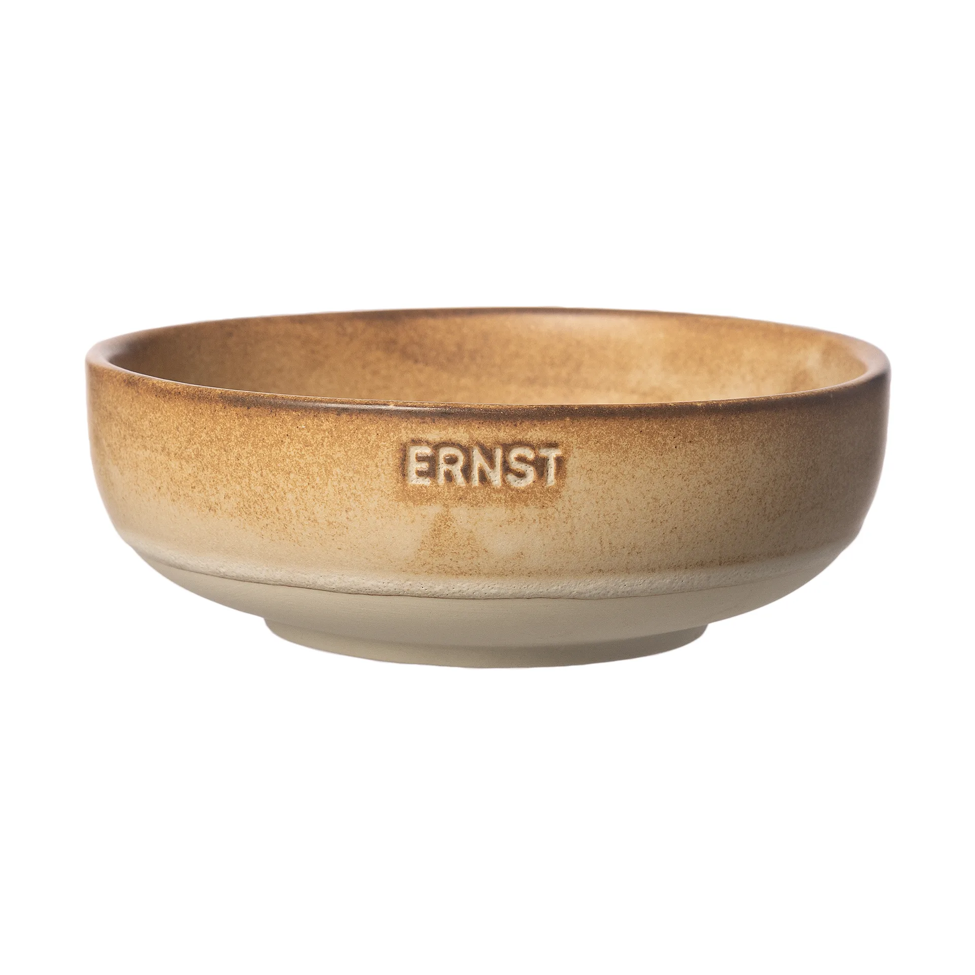 Ernst skål, Brun-natur bund, Ø14 cm ERNST