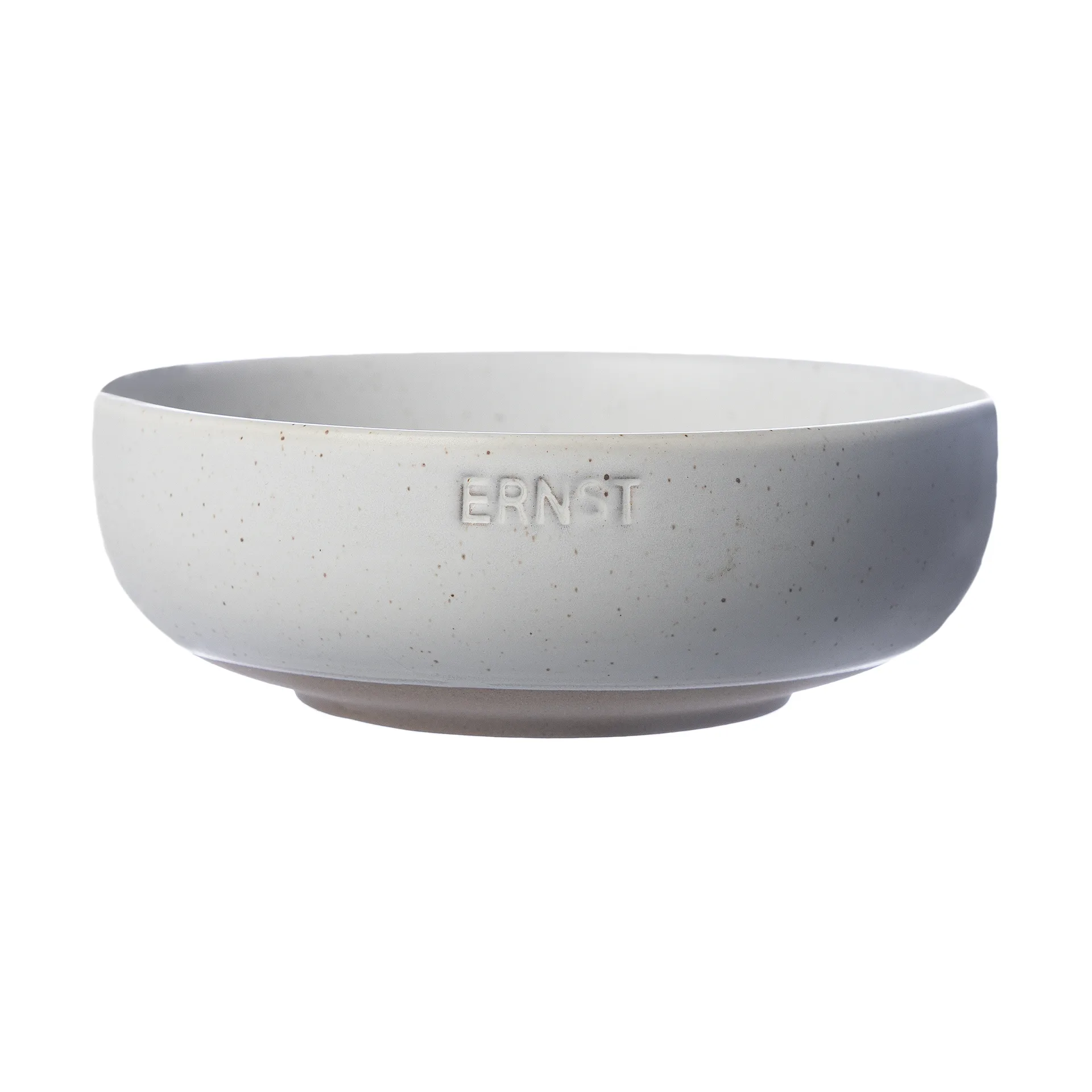 Ernst skål, Hvid-natur bund, Ø14 cm ERNST