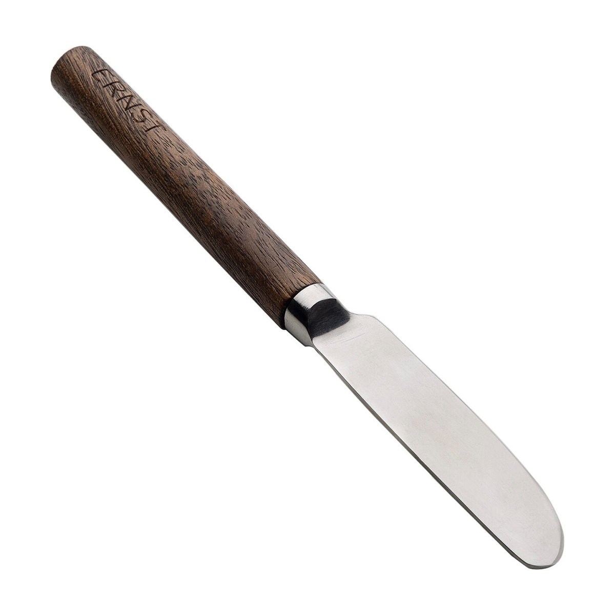 ERNST Ernst smørkniv med træhåndtag Mørkebrun