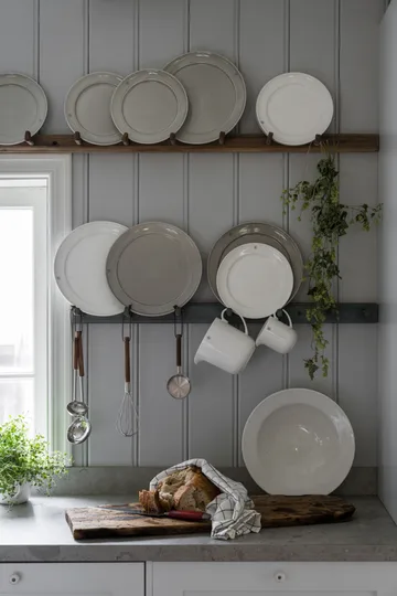 Ernst suppeske med træhåndtag - Mørkebrun - ERNST