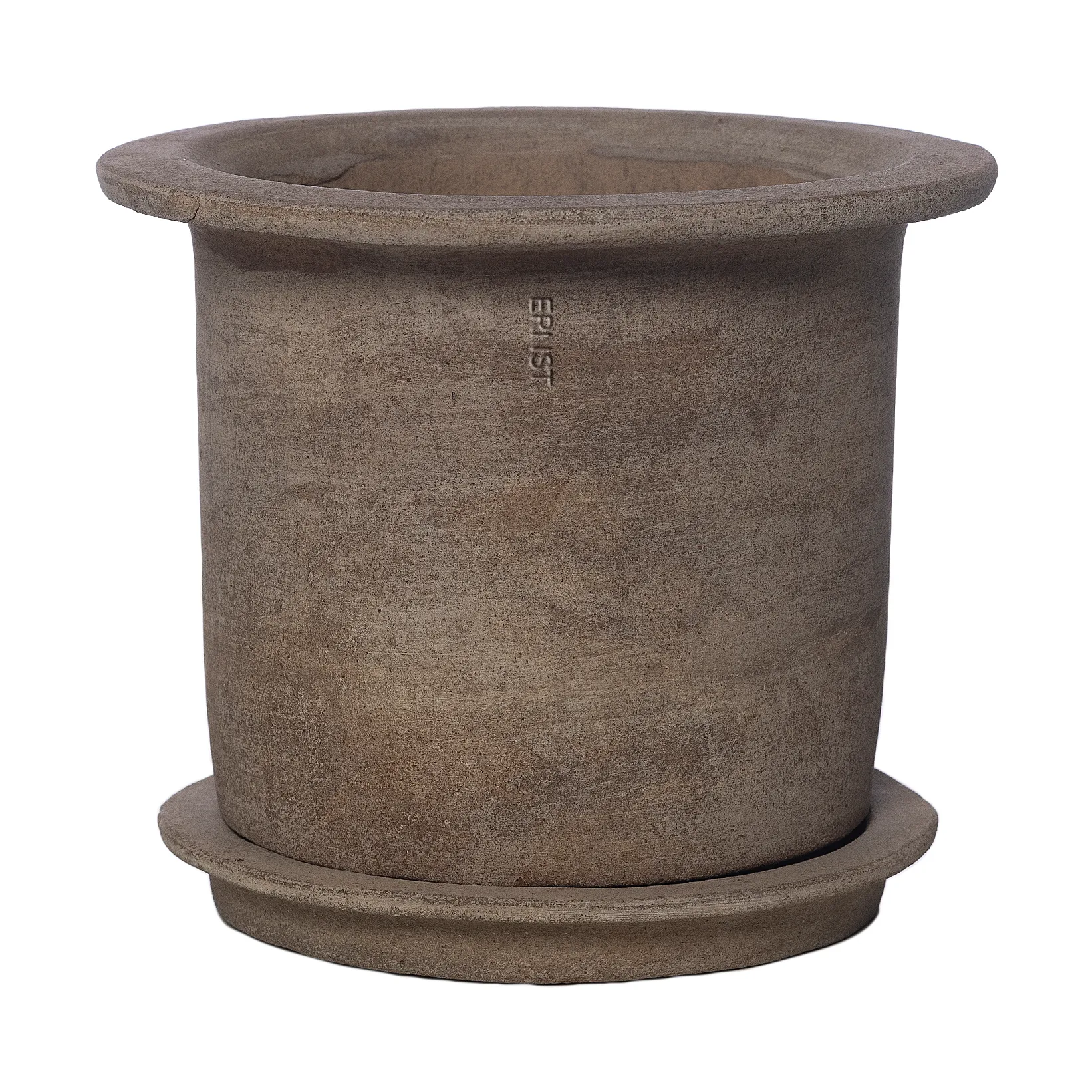 Ernst terracotta krukke med underskål, Ø24 cm ERNST