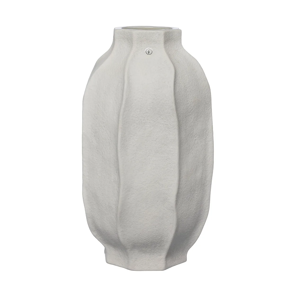 ERNST Ernst vase stentøj Ø18x30 cm Naturhvid