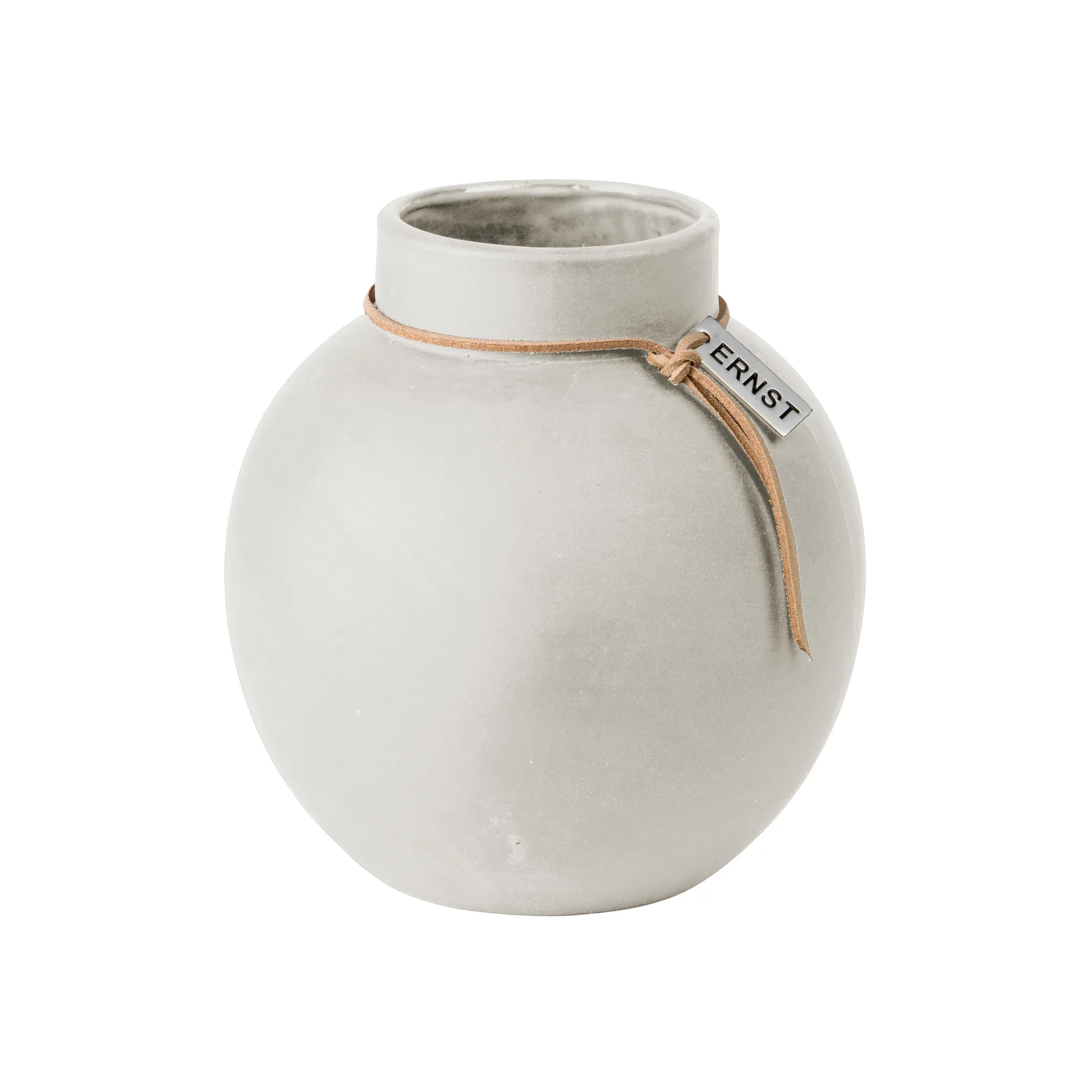 Ernst vase stentøj hvid, 14 cm ERNST