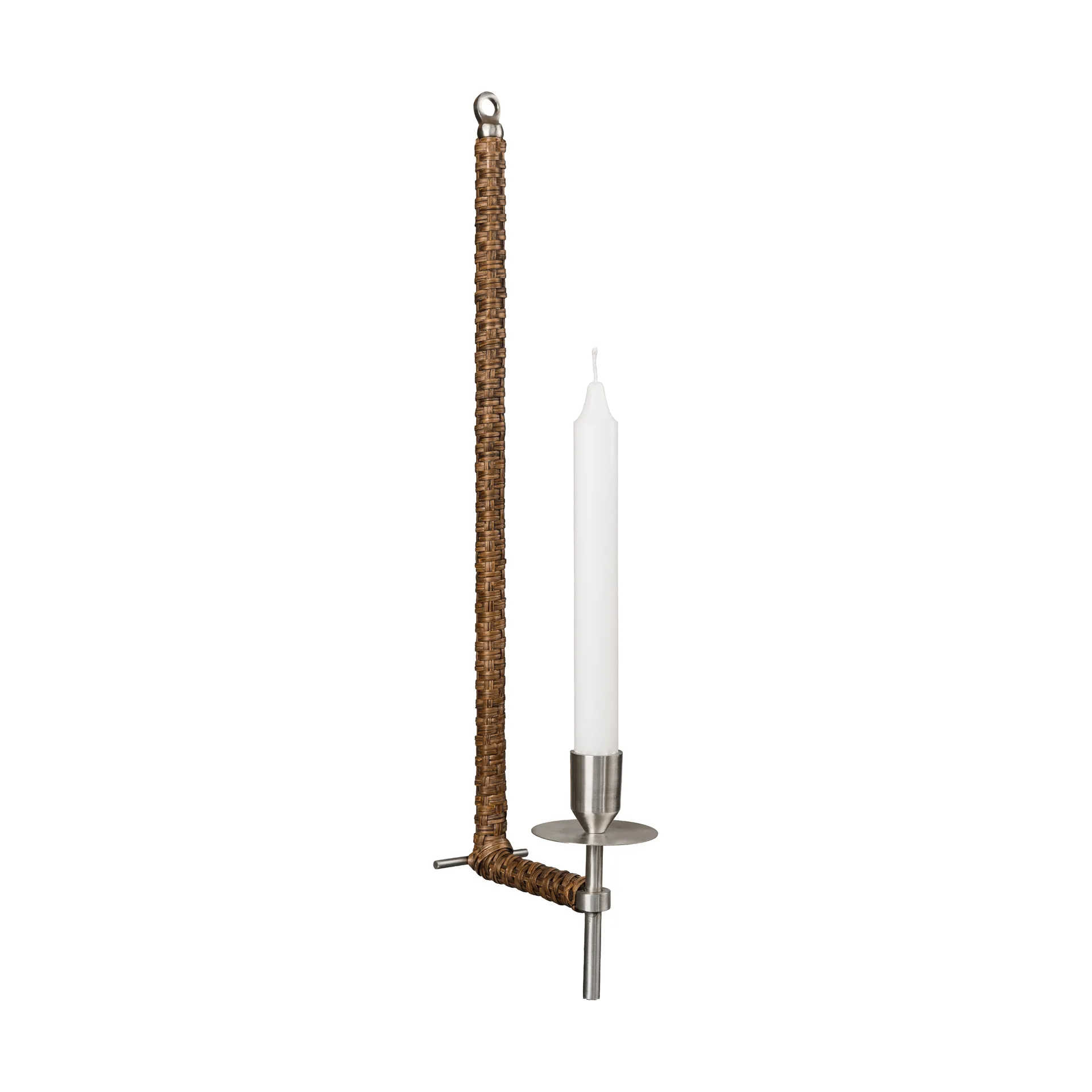 ERNST Ernst væglampet flet Børstet stål, 47 cm