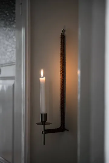 Ernst væglampet flet - Børstet stål, 47 cm - ERNST