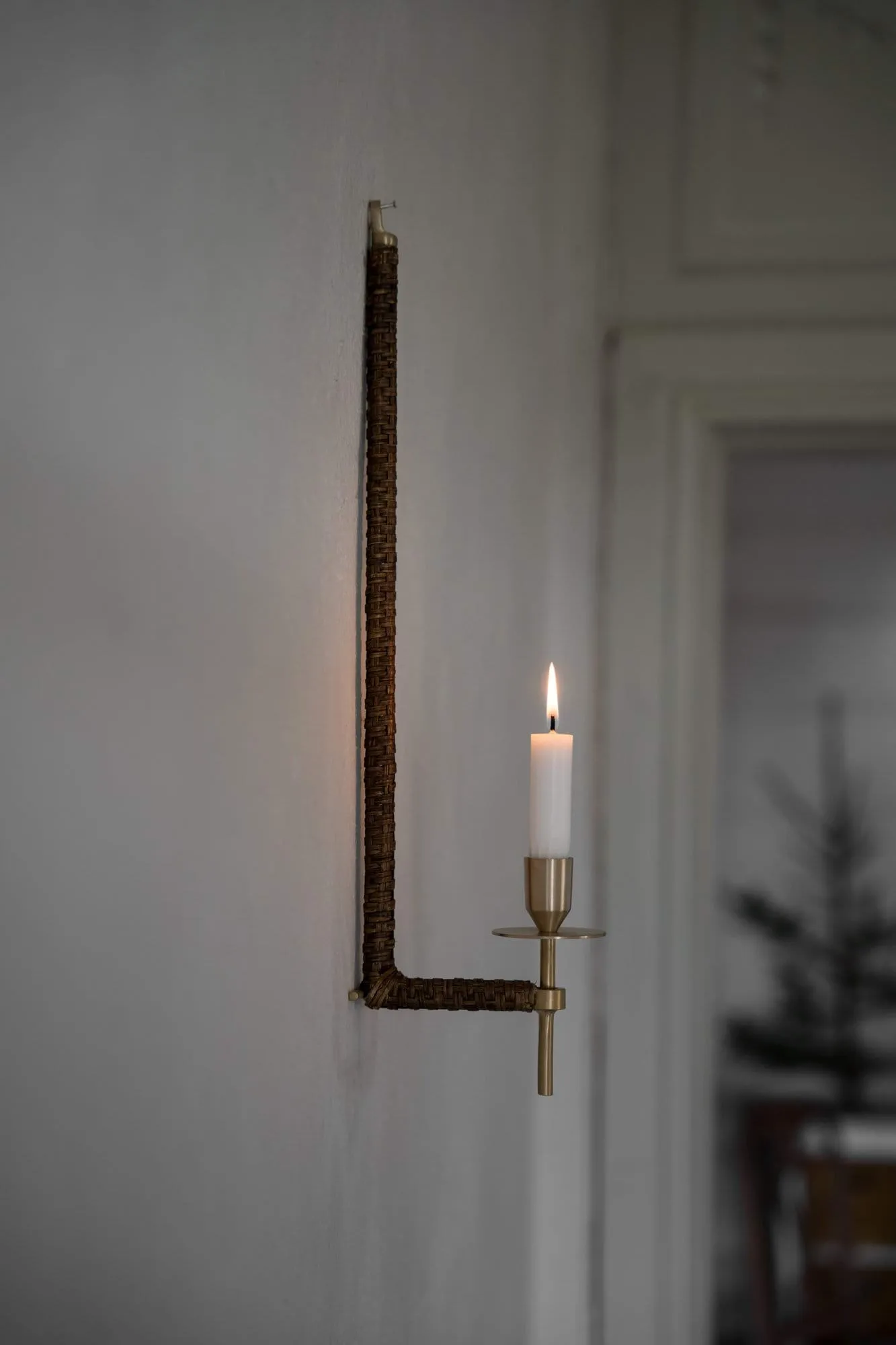 Ernst væglampet flet, Messing, 47 cm ERNST