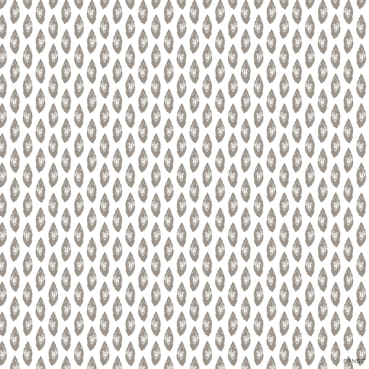 ERNST Mandel serviet 33x33 cm Hvid-grå