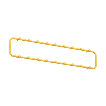 Classic tøjhængere 100 cm - Sun yellow - Essem Design