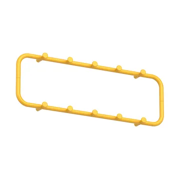 Classic tøjhængere 60 cm - Sun yellow - Essem Design