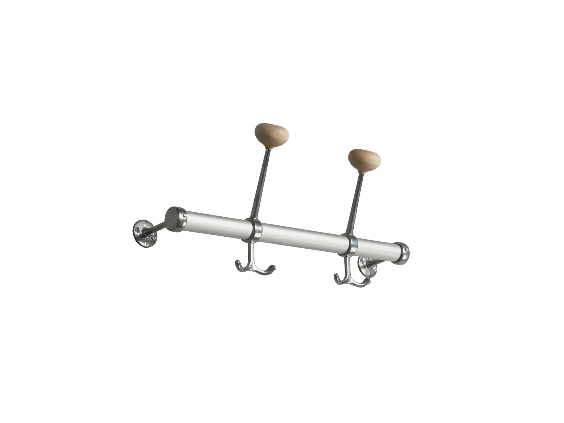 Gustav Hatkrogliste 40 cm 2 kroge, Aluminium-sort Essem Design