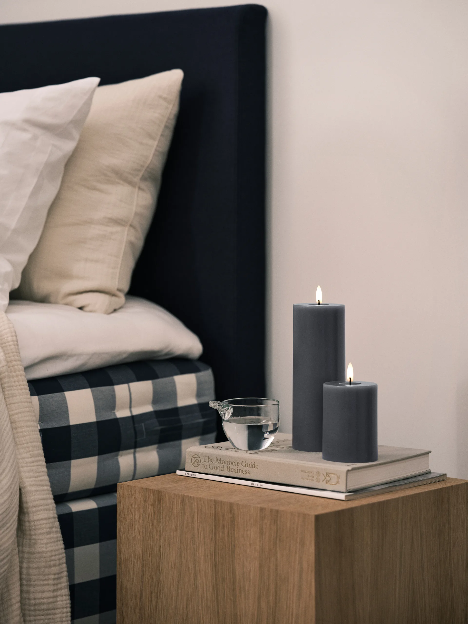 ester & erik bloklys LED, 74 Dark Slate, 10 cm ester & erik